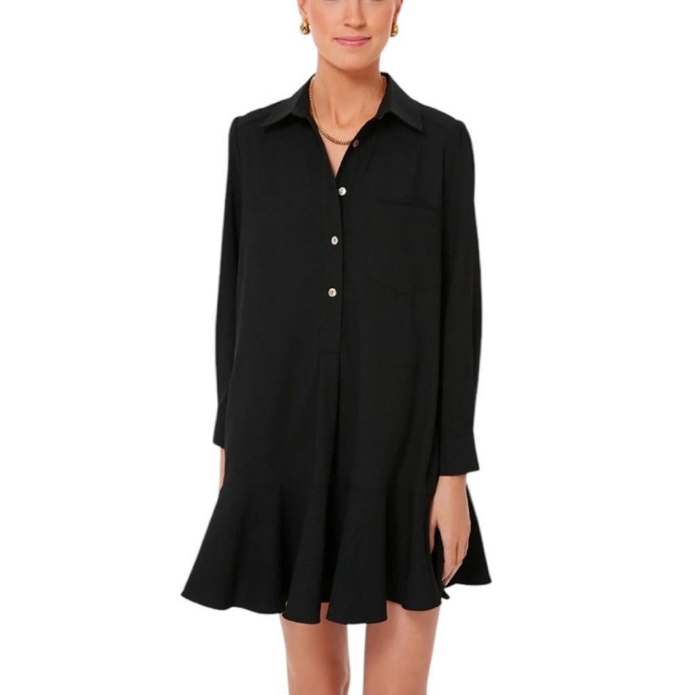 Tuckernuck Black Shirt Dress